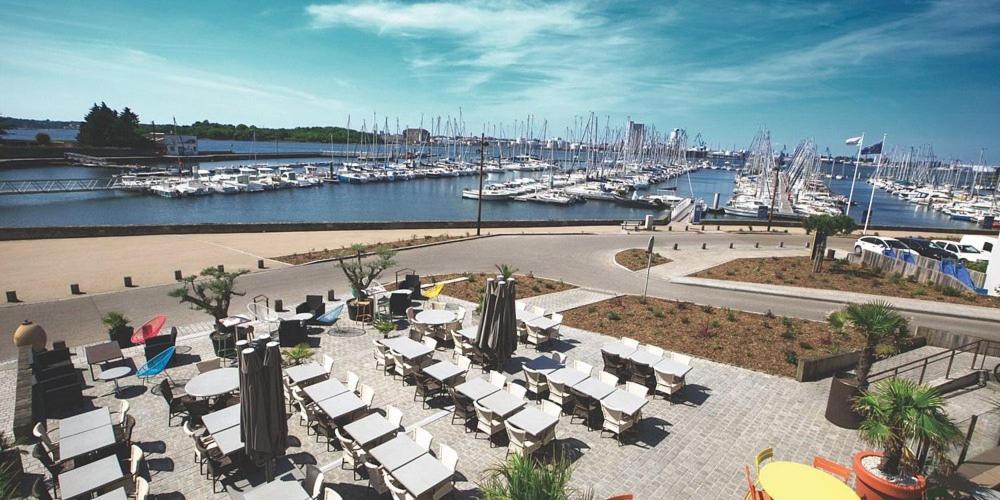 Le Kenav - Studio A 300 M Du Port Locmiquélic Eksteriør bilde