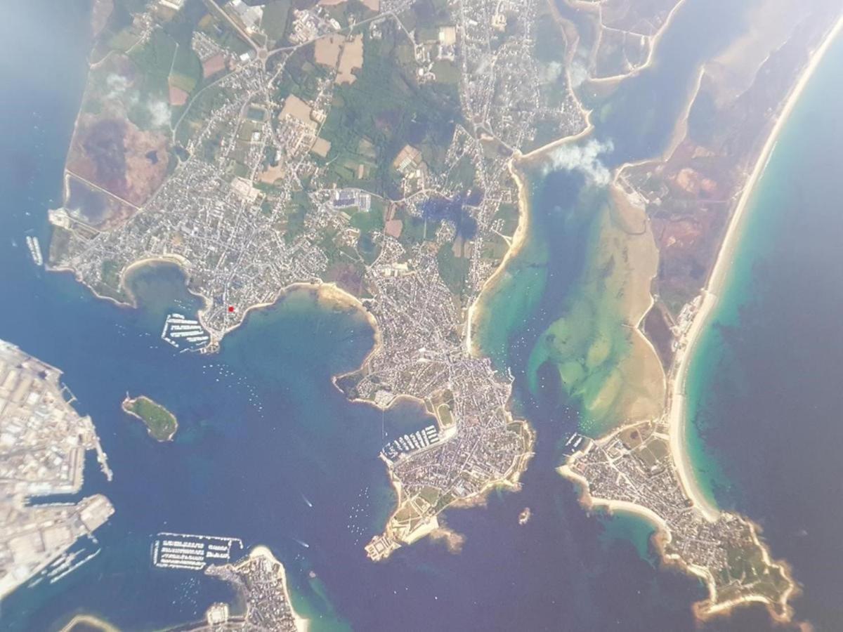Le Kenav - Studio A 300 M Du Port Locmiquélic Eksteriør bilde